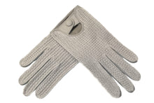 画像をギャラリービューアに読み込む, 【ラスト1点!】メンズ手袋◆ナパレザー/ニットドライビンググローブ◆オフホワイト×エクリュ/AVORIOxECRU【アウトステッチ】