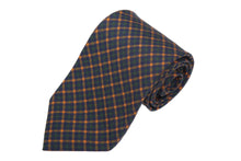 画像をギャラリービューアに読み込む, 【ラスト1点!】BLUE LABEL ネクタイ ◇ シルク ◇ ネイビー×チェック (イエロー・グリーン)
