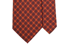 画像をギャラリービューアに読み込む, BLUE LABEL ネクタイ ◇ シルク ◇ レッド×チェック (イエロー・グリーン)