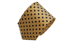 画像をギャラリービューアに読み込む, 【ラスト1点!】BLUE LABEL ネクタイ ◇ シルク ◇ ゴールド×小紋(ネイビー)