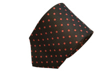画像をギャラリービューアに読み込む, 【ラスト1点!】BLUE LABEL ネクタイ ◇ シルク ◇ グリーン×花小紋(オレンジ)