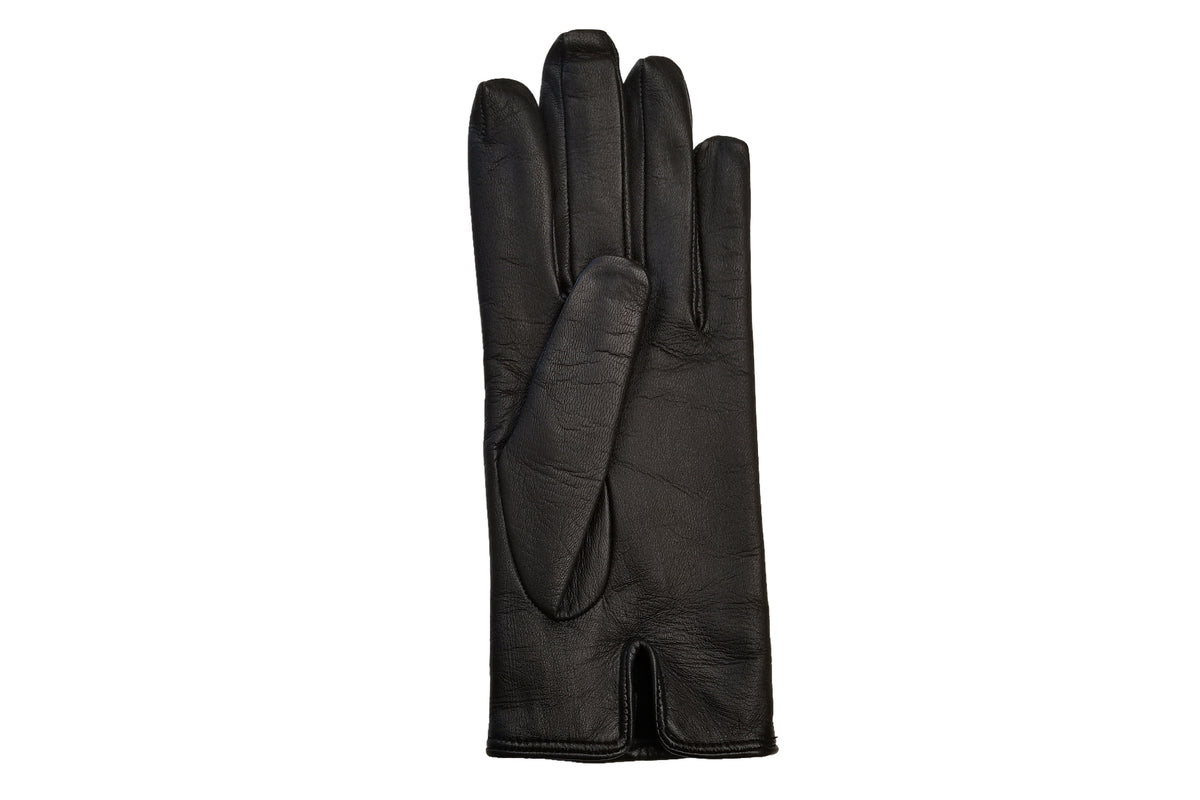 レディース手袋◇ナパレザー◇ブラック/NERO《タッチスクリーン対応