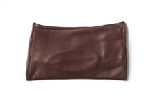 画像をギャラリービューアに読み込む, 【ラスト1点!】レディース手袋◇ナパレザーフィンガーレスグローブ◇ブラウン/BROWN《シルク》