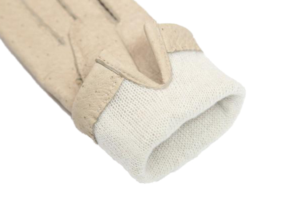 ペッカリー　Hogskin ベージュ手袋 サイズ7 レディース手袋◇ペッカリー◇ベージュ/BEIGE《カシミヤ》 – Merola