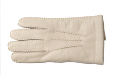 画像をギャラリービューアに読み込む, メンズ手袋◆ディアスキン◆クリーム/CREAM 《カシミヤ》