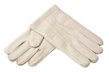 画像をギャラリービューアに読み込む, メンズ手袋◆ディアスキン◆クリーム/CREAM 《カシミヤ》
