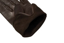 画像をギャラリービューアに読み込む, メンズ手袋◆ナパレザー◆ダークブラウン/MORO《ノーライニング》