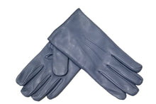 画像をギャラリービューアに読み込む, 【ラスト1点!】 メンズ手袋◆ナパレザー◆ミドルブルー/MIDDLE BLUE《カシミヤ》