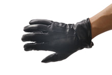 画像をギャラリービューアに読み込む, メンズ手袋◆ナパレザー◆ダークグレー/DK GREY《カシミヤ》