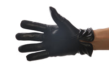 画像をギャラリービューアに読み込む, 【ラスト1点!】 メンズ手袋◆ナパレザー◆ミドルブルー/MIDDLE BLUE《カシミヤ》