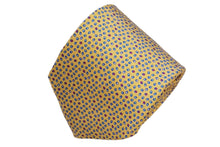画像をギャラリービューアに読み込む, 【ラスト1点!】MILANO SERIES ネクタイ◆ イエロー×アート系ドット《セッテピエゲ》