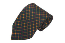 画像をギャラリービューアに読み込む, 【ラスト1点!】BLUE LABEL ネクタイ ◇ シルク ◇ グリーン×チェック (イエロー・ボルドー)