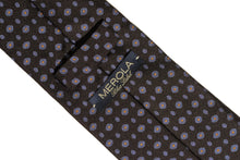 画像をギャラリービューアに読み込む, BLUE LABEL ネクタイ ◇ シルク ◇ 小紋 (ブラック・ブルー)