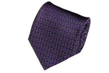 画像をギャラリービューアに読み込む, BLUE LABEL ネクタイ ◇ シルク ◇ ペイズリー柄 × ダークパープル