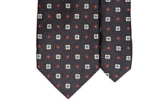 画像をギャラリービューアに読み込む, BLUE LABEL ネクタイ ◇ シルク ◇ 花小紋 × ネイビー・レッド