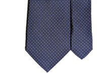 画像をギャラリービューアに読み込む, BLUE LABEL ネクタイ ◇ シルク ◇ ピンドット × ブルー