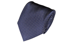 画像をギャラリービューアに読み込む, BLUE LABEL ネクタイ ◇ シルク ◇ ピンドット × ブルー
