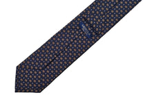 画像をギャラリービューアに読み込む, BLUE LABEL ネクタイ ◇ シルク ◇ ネイビー×ペイズリー調花小紋