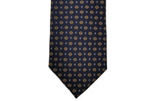 画像をギャラリービューアに読み込む, BLUE LABEL ネクタイ ◇ シルク ◇ ネイビー×ペイズリー調花小紋