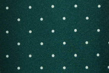 画像をギャラリービューアに読み込む, BLUE LABEL ネクタイ ◇ シルク ◇ グリーン×ドット(ホワイト)