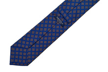 画像をギャラリービューアに読み込む, BLUE LABEL ネクタイ ◇ シルク ◇ ブルー×小紋(額縁風)