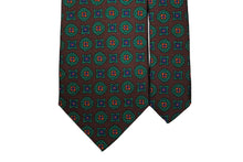 画像をギャラリービューアに読み込む, BLUE LABEL ネクタイ ◇ シルク ◇ ブラウン×小紋(大)(グリーン)