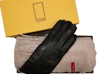 画像をギャラリービューアに読み込む, 【女性用ギフトセット】ナパレザー(カシミヤライニング)×ウールマフラー