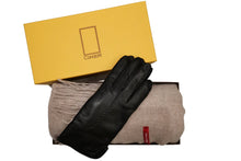 画像をギャラリービューアに読み込む, 【女性用ギフトセット】ナパレザー(カシミヤライニング)×ウールマフラー