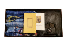 画像をギャラリービューアに読み込む, 【男性用・女性用ギフトセット】ドライビンググローブ・麻ストールセット