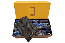 画像をギャラリービューアに読み込む, 【男性用・女性用ギフトセット】ドライビンググローブ・麻ストールセット