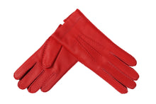 画像をギャラリービューアに読み込む, 【ラスト1点!】レディース手袋◇ディアスキン◇レッド/ROSSO 《カシミヤ》
