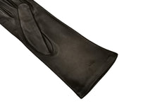 画像をギャラリービューアに読み込む, 【ラスト1点!】レディース ロング手袋◇ナパレザー◇ブラック/NERO《シルク》