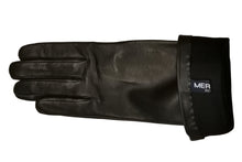 画像をギャラリービューアに読み込む, 【ラスト1点!】レディース ロング手袋◇ナパレザー◇ブラック/NERO《シルク》