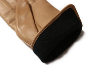 画像をギャラリービューアに読み込む, メローラ レディース手袋◇ナパレザー◇ベージュ/BEIGE《カシミア》