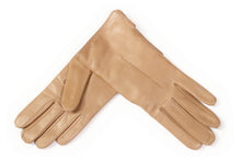 画像をギャラリービューアに読み込む, メローラ レディース手袋◇ナパレザー◇ベージュ/BEIGE《カシミア》