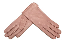 画像をギャラリービューアに読み込む, 【ラスト1点!】レディース手袋◇ナパレザー◇ヌーディーベージュ/ANTIQUE ROSE《シルク》