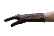 画像をギャラリービューアに読み込む, 【ラスト1点!】レディース ロング手袋◇ナパレザー◇ブラック/NERO《シルク》