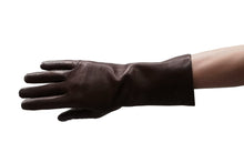 画像をギャラリービューアに読み込む, 【ラスト1点!】レディース ロング手袋◇ナパレザー◇ブラック/NERO《シルク》