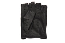 画像をギャラリービューアに読み込む, レディース手袋◇ディアスキンドライビンググローブ◇ブラック/NERO《指なしタイプ》