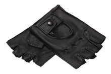 画像をギャラリービューアに読み込む, レディース手袋◇ディアスキンドライビンググローブ◇ブラック/NERO《指なしタイプ》