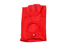 画像をギャラリービューアに読み込む, 【ラスト1点!】レディース手袋◇ディアスキンドライビンググローブ◇レッド/ROSSO《指なしタイプ》