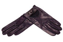 画像をギャラリービューアに読み込む, 【ラスト1点!】レディース手袋◇ナパレザードライビンググローブ◇パープル/MELANZANA《メッシュタイプ》
