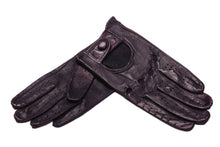 画像をギャラリービューアに読み込む, レディース手袋◇ナパレザードライビンググローブ◇パープル/MELANZANA《パンチングタイプ》