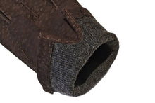 画像をギャラリービューアに読み込む, メンズ手袋◆カピバラ◆ダークブラウン/MORO《アウトステッチ・カシミヤ》