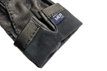 画像をギャラリービューアに読み込む, メンズ手袋◆ディアスキン◆ブラック/NERO 《ノーライニング》