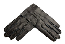 画像をギャラリービューアに読み込む, メンズ手袋◆ディアスキン◆ブラック/NERO 《ノーライニング》