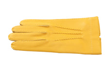 画像をギャラリービューアに読み込む, 【ラスト1点!】メンズ手袋◆ディアスキン◆イエロー/GIALLO《ノーライニング》