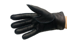 画像をギャラリービューアに読み込む, メンズ手袋◆ディアスキン◆ベージュ/HAVANA《ベルトタイプ ・ カシミヤ》