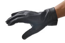 画像をギャラリービューアに読み込む, メンズ手袋◆ディアスキン◆ネイビー/BLUE《ノーライニング》