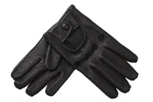 画像をギャラリービューアに読み込む, メンズ手袋◆ディアスキンドライビンググローブ◆ブラック/NERO《パンチングタイプ》